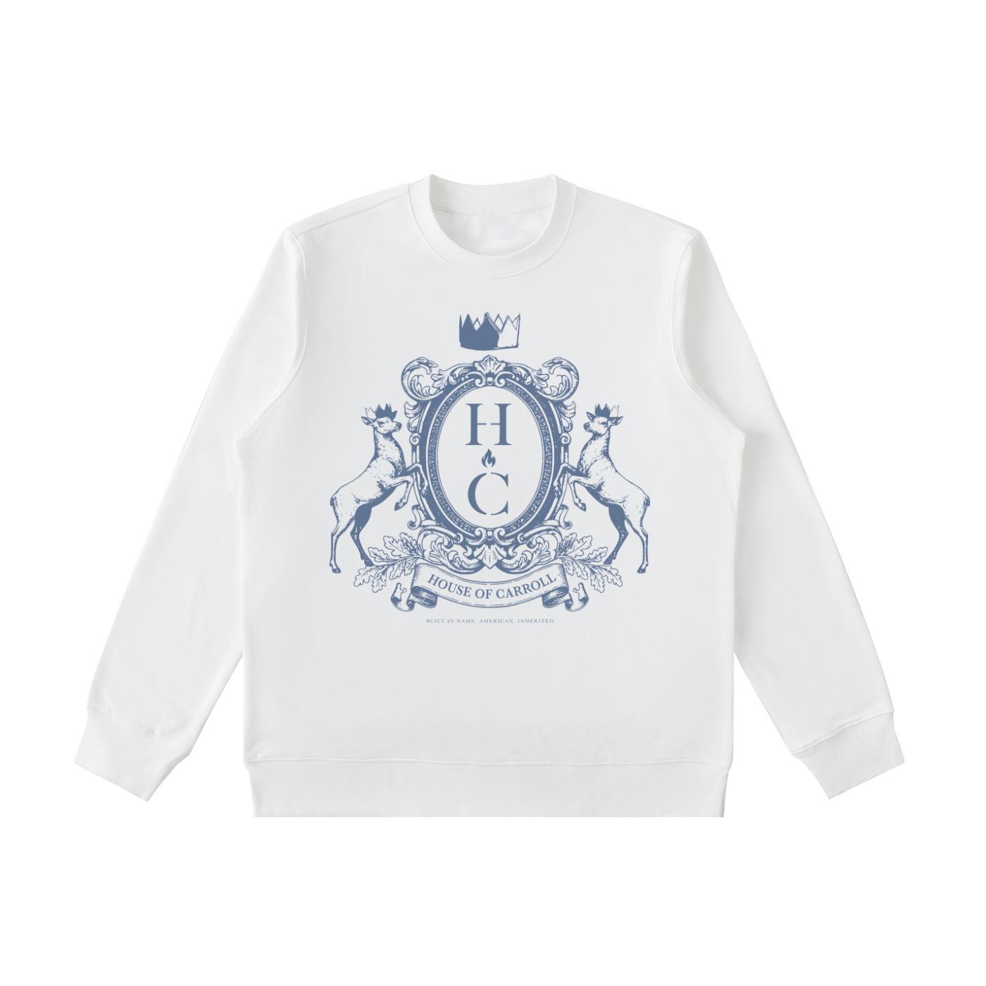 CREST LIFE: Essential Heavyweight Crewneck  Sweatshirt