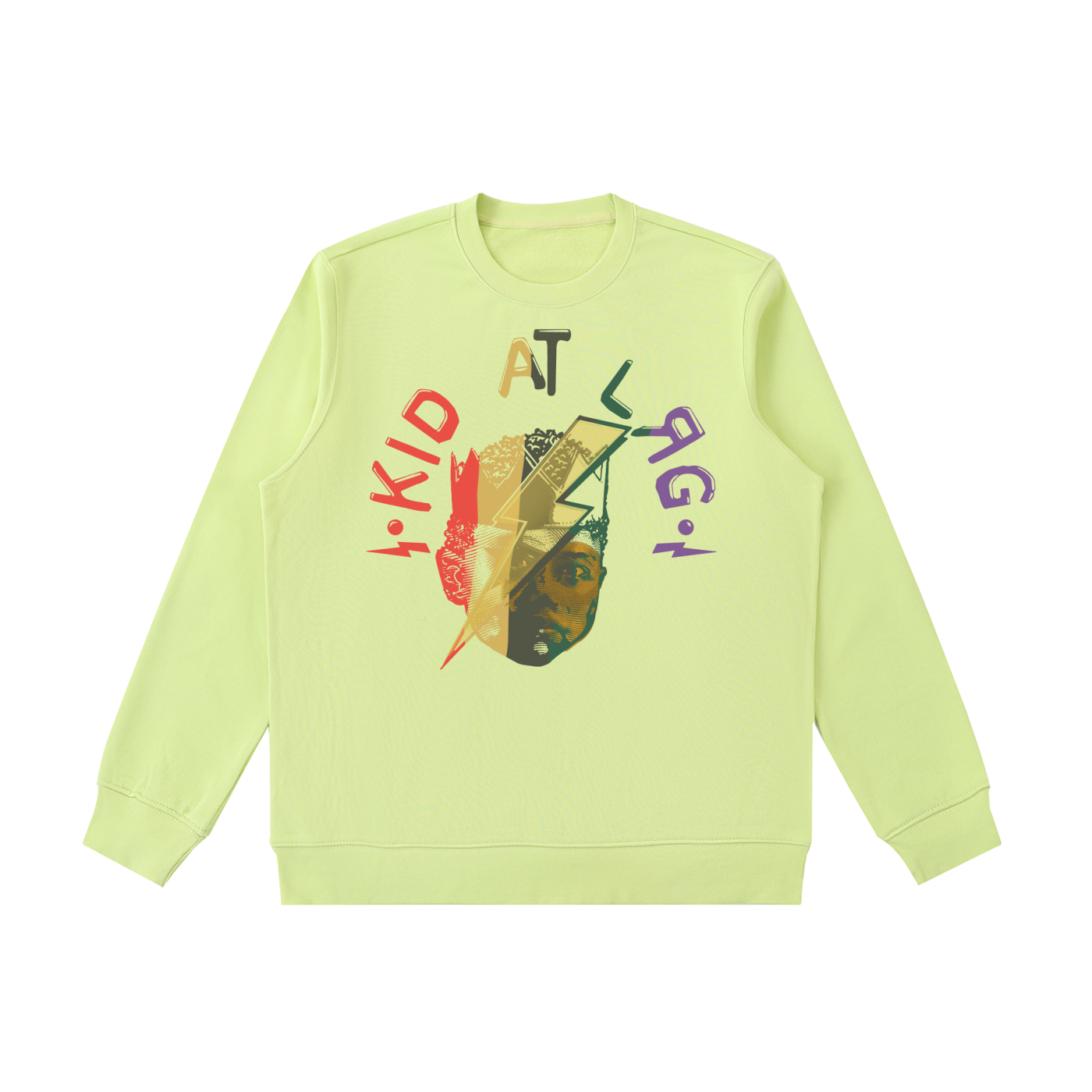TRADITIONAL KAL LOGO: Essential Heavyweight Crewneck  Sweatshirt