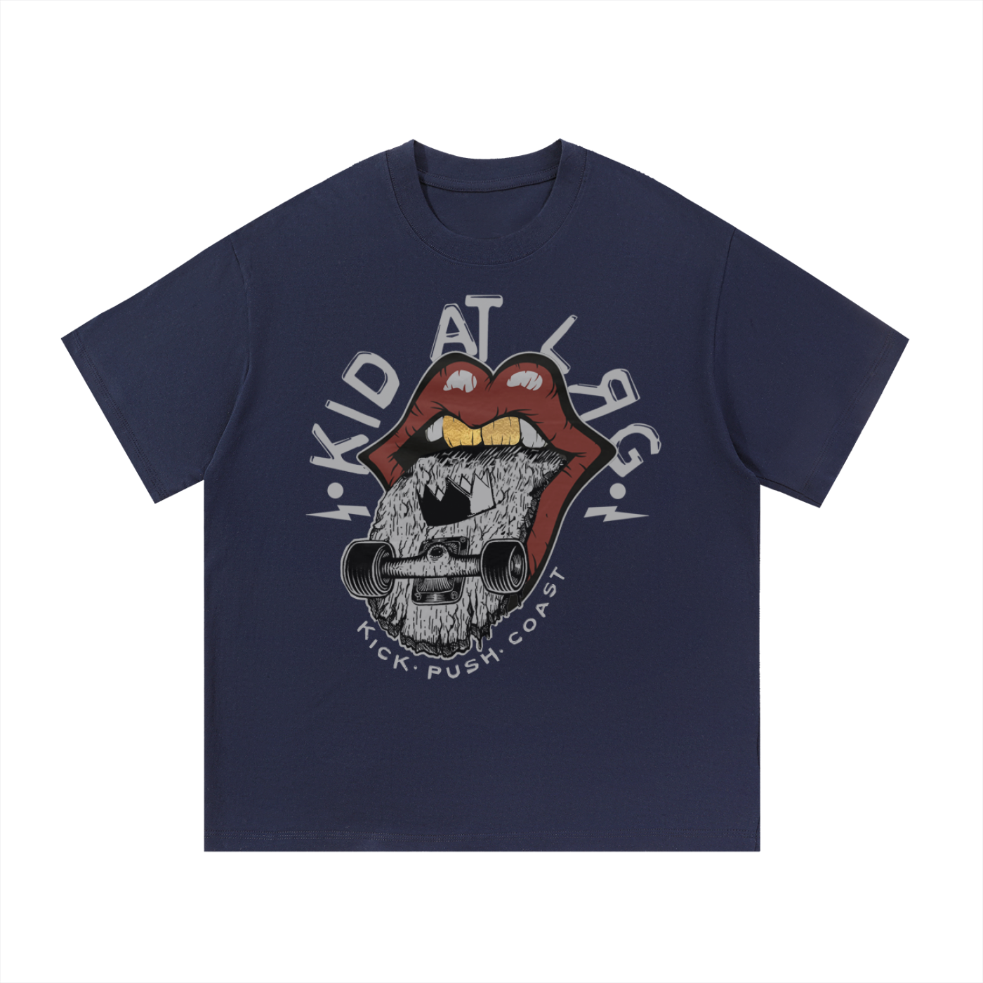 SKATERS MOUTH: Essential Cotton T-Shirt