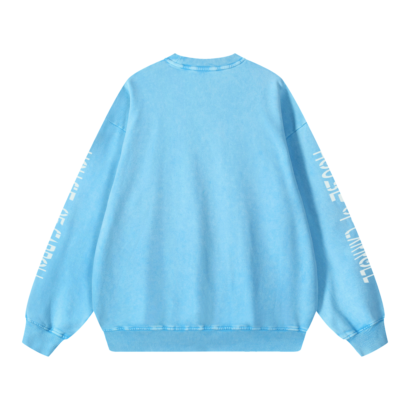 GOLDEN STATUE: Snow Washed Oversized Sweatshirt