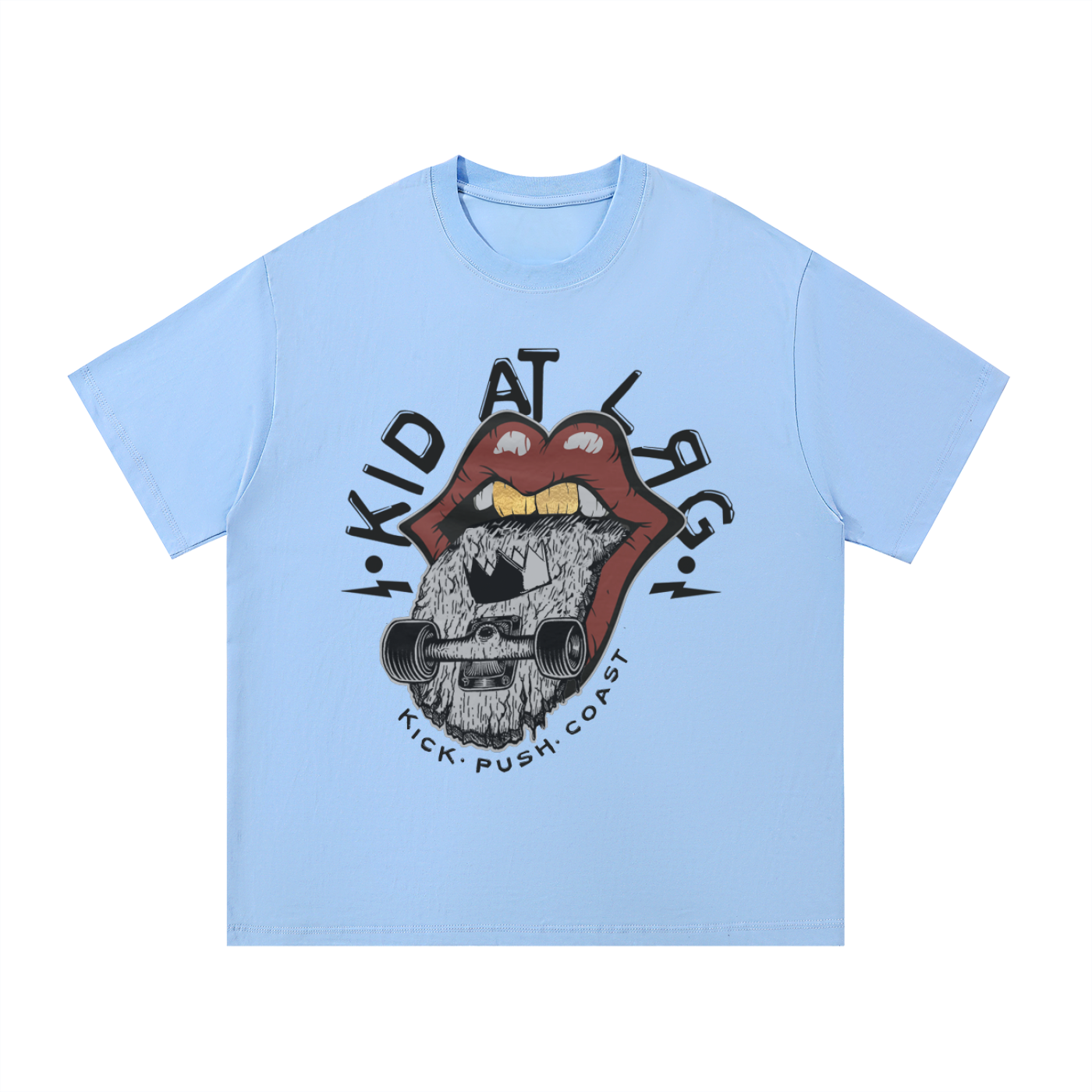 SKATERS MOUTH: Essential Cotton T-Shirt