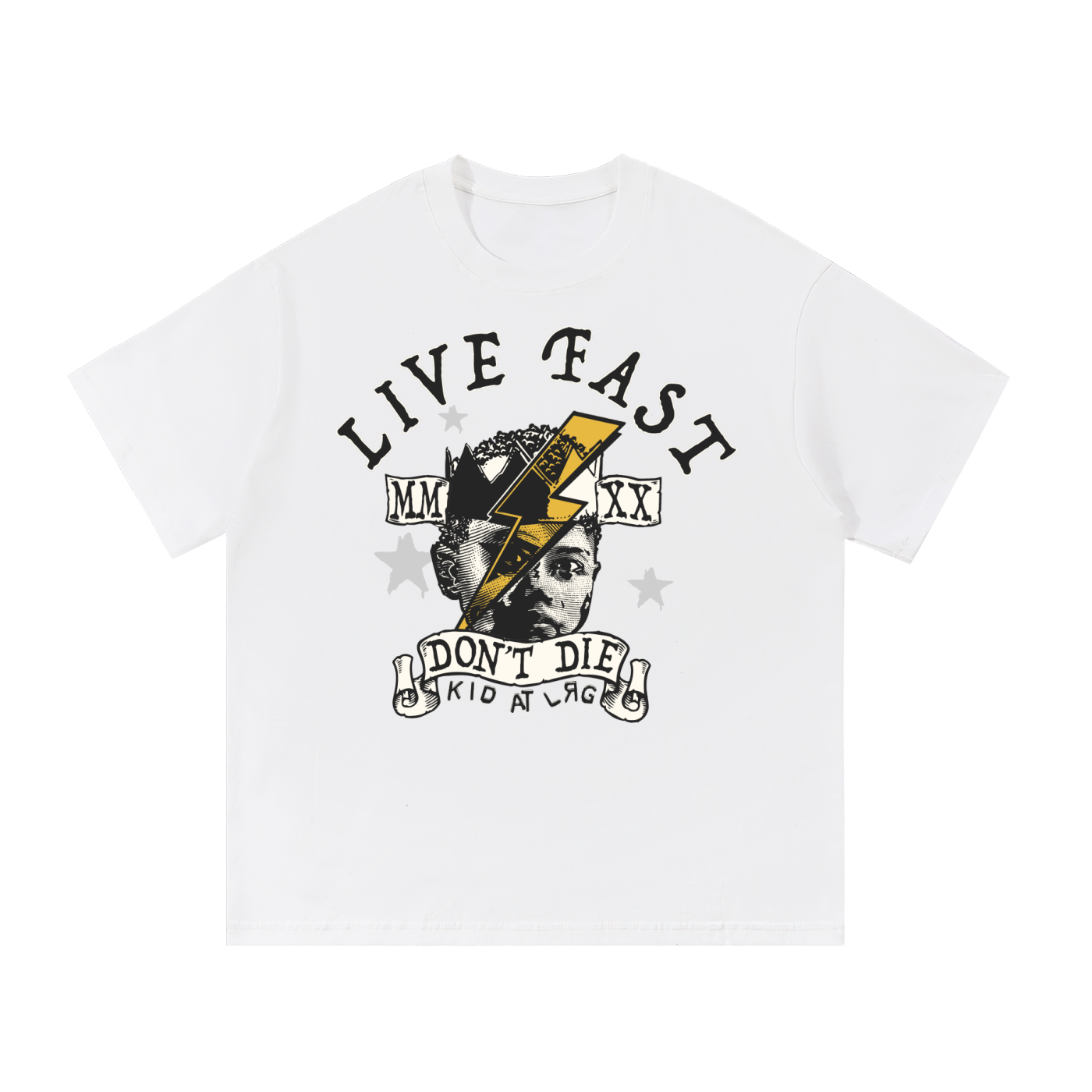 LIVE FAST: Essential Cotton T-Shirt