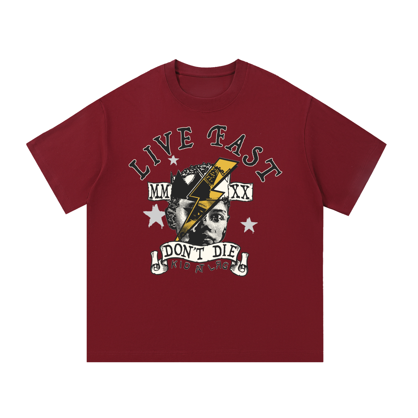 LIVE FAST: Essential Cotton T-Shirt