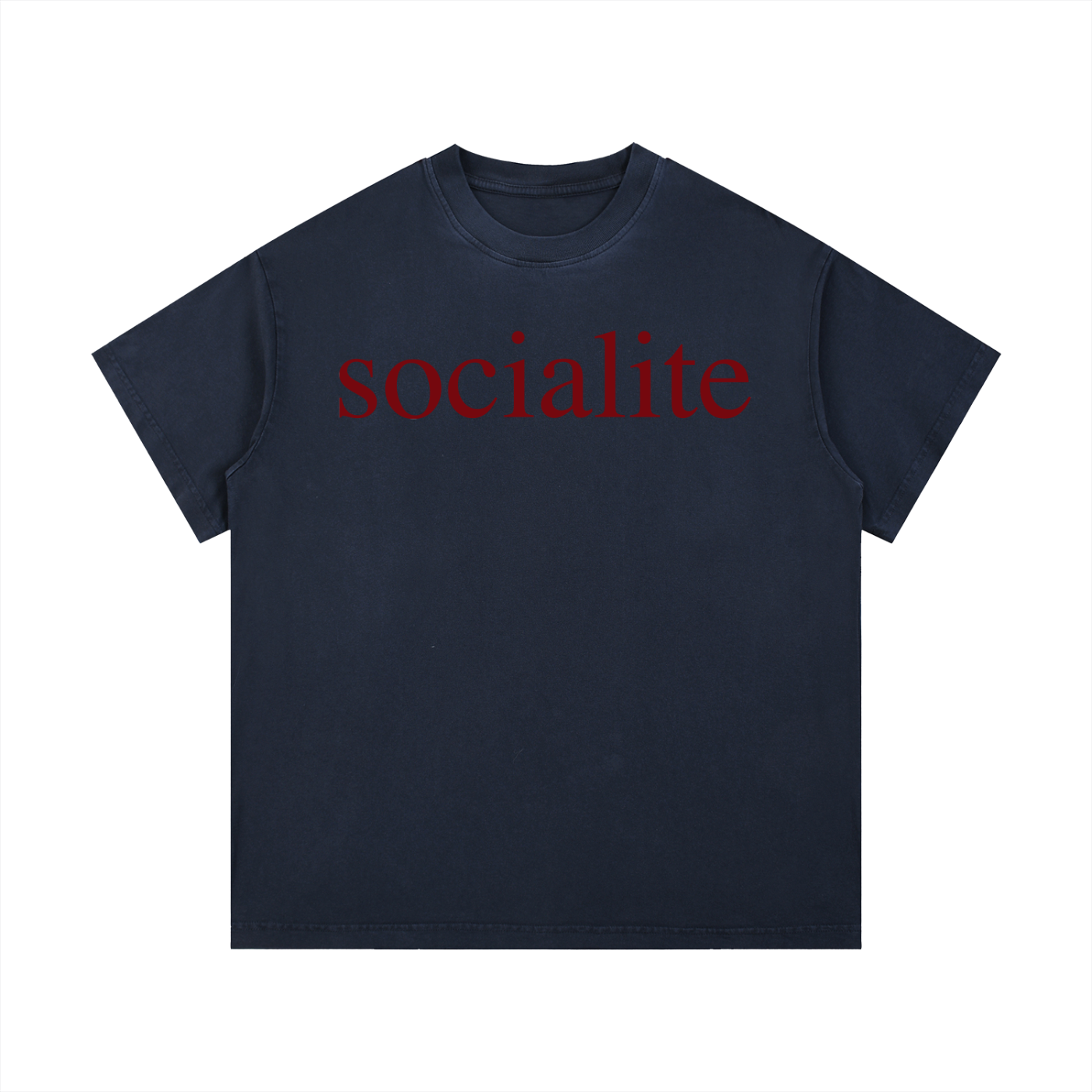 SOCIALITE: Vintage Wash Cotton T-Shirt