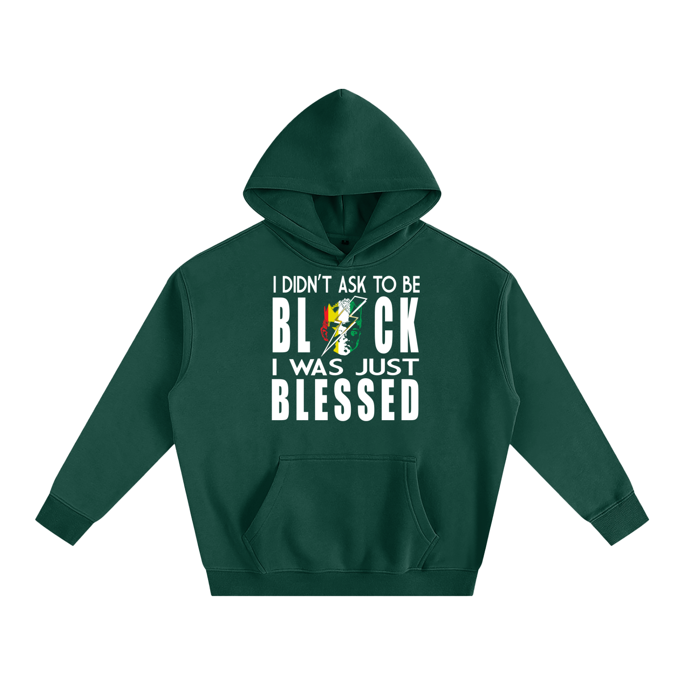BLESSED TO BE Oversize Fleeced Hoodie
