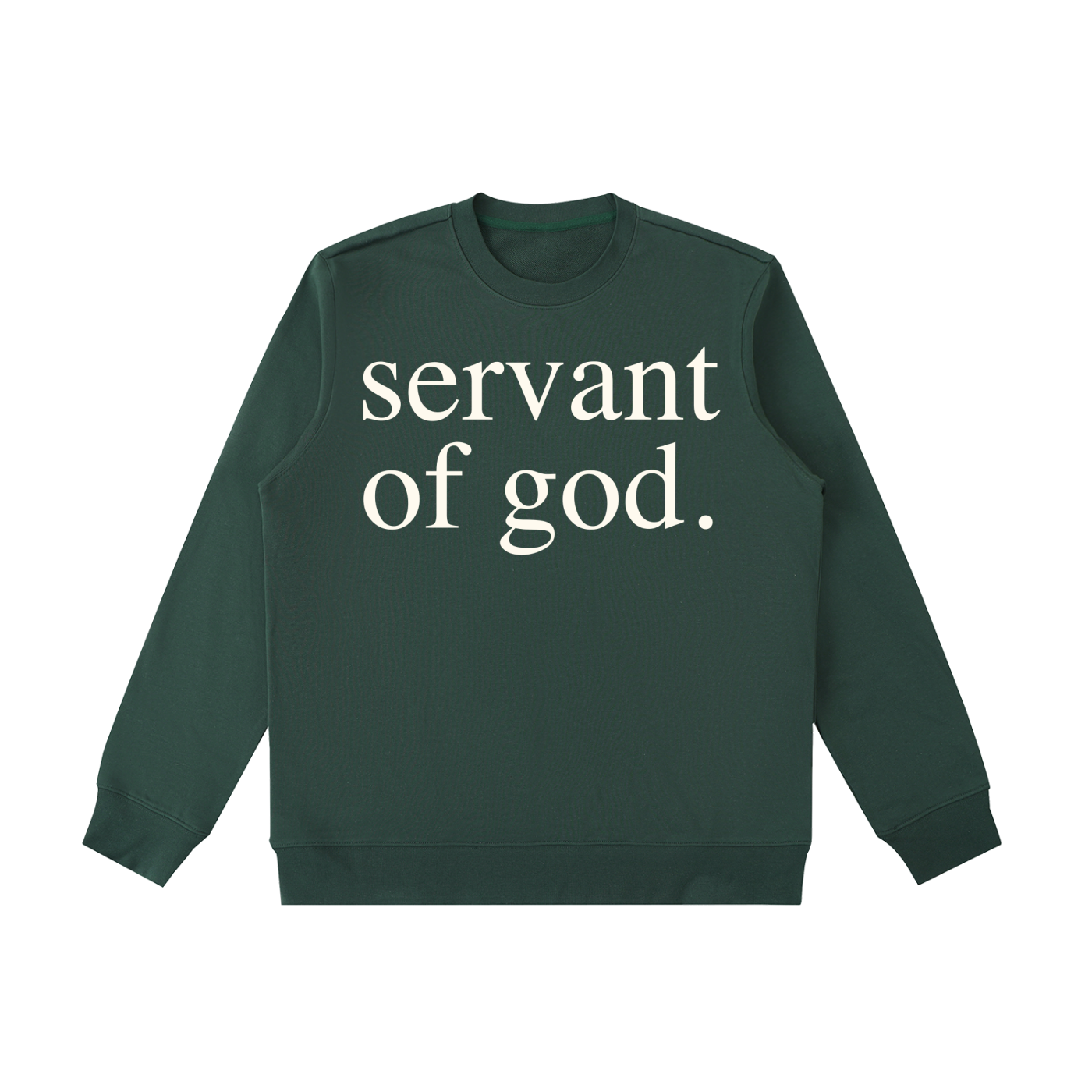 SERVANT OF GOD: Essential Heavyweight Crewneck  Sweatshirt