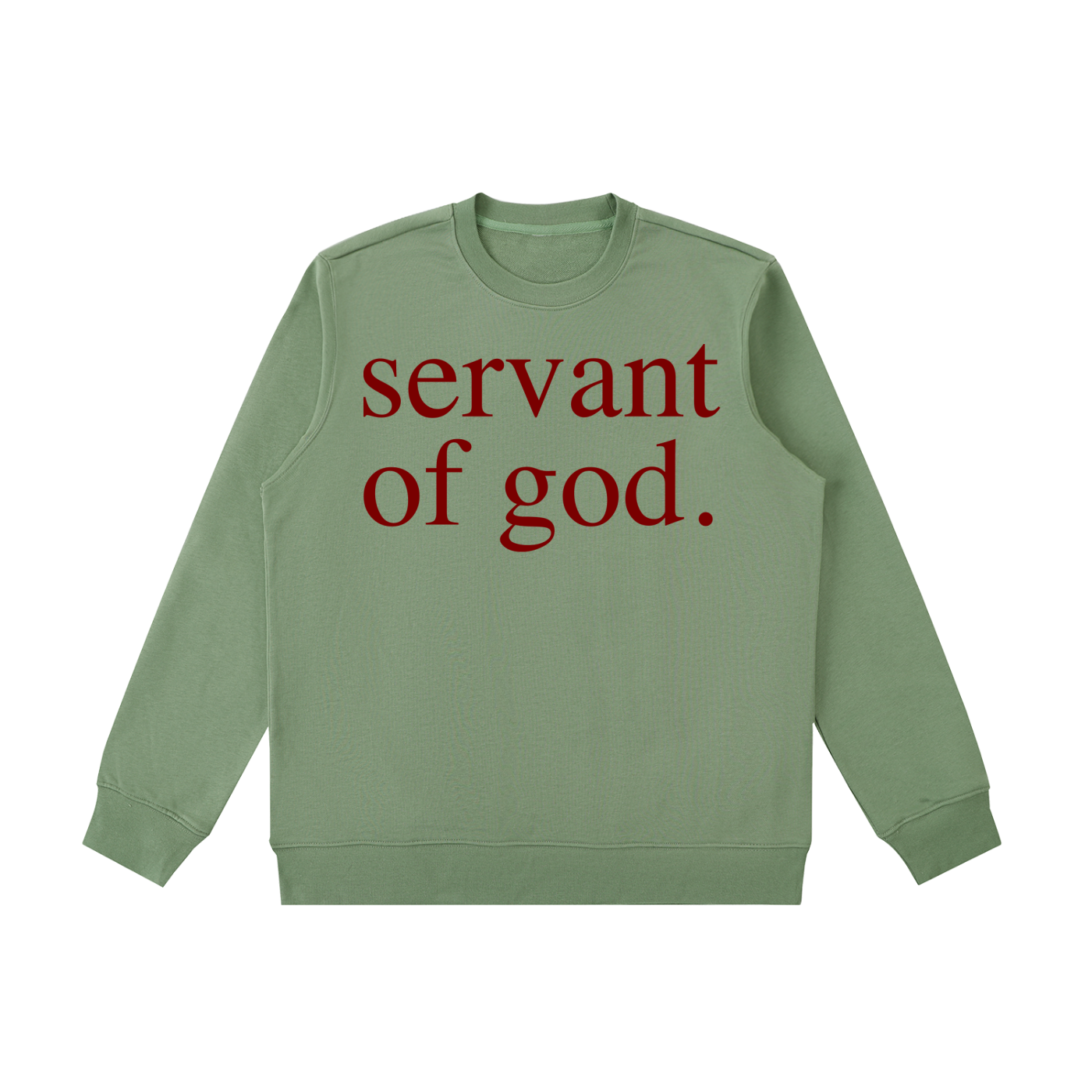 SERVANT OF GOD: Essential Heavyweight Crewneck  Sweatshirt