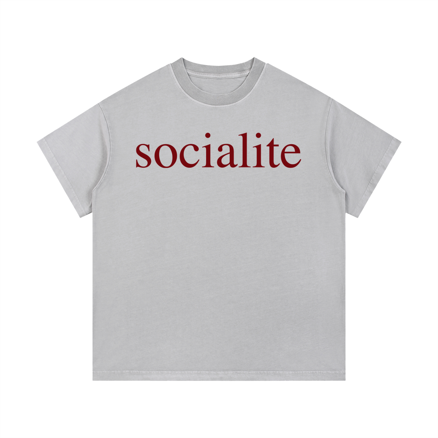 SOCIALITE: Vintage Wash Cotton T-Shirt