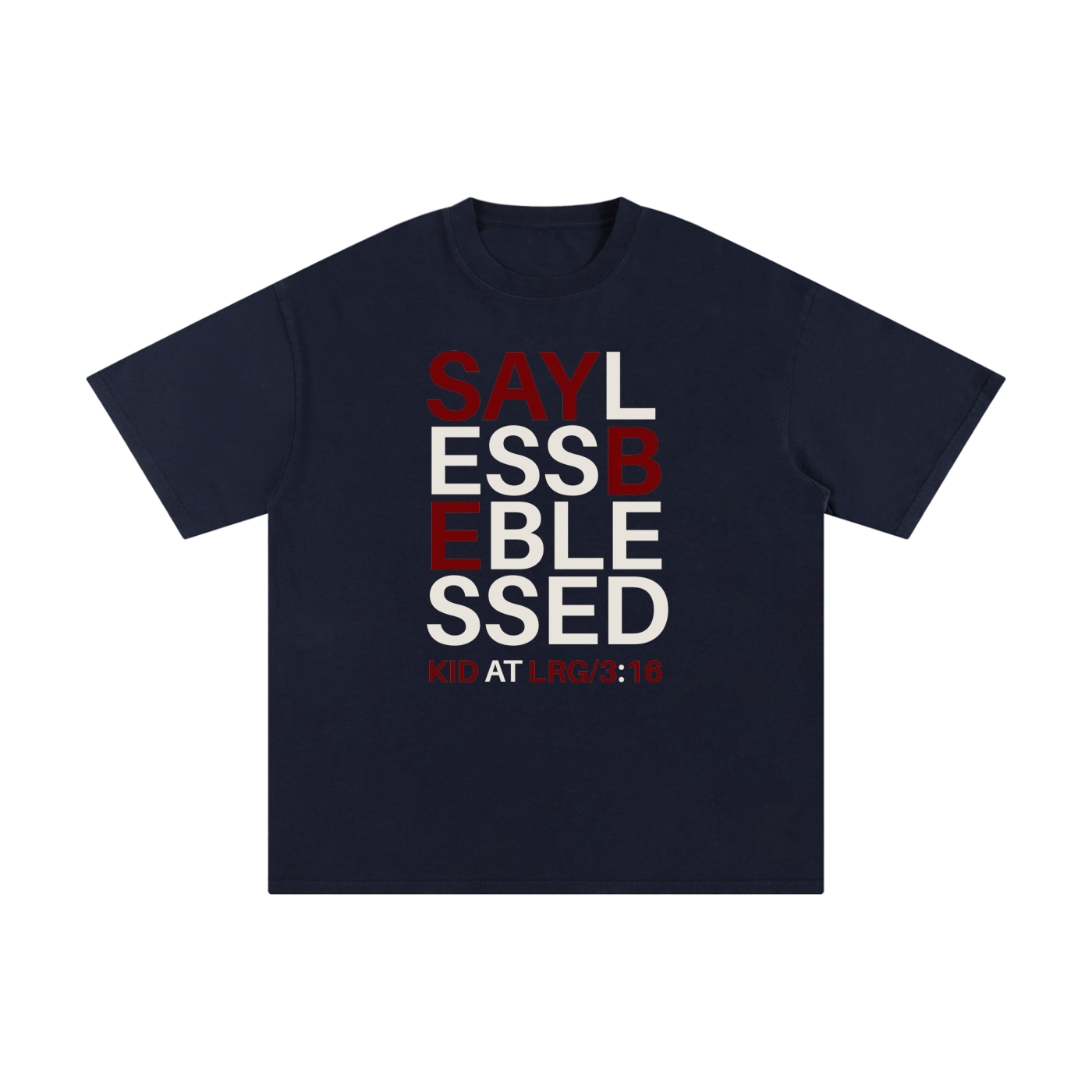 BE BLESSED KID 3:16: Unisex Pure Cotton T-Shirt