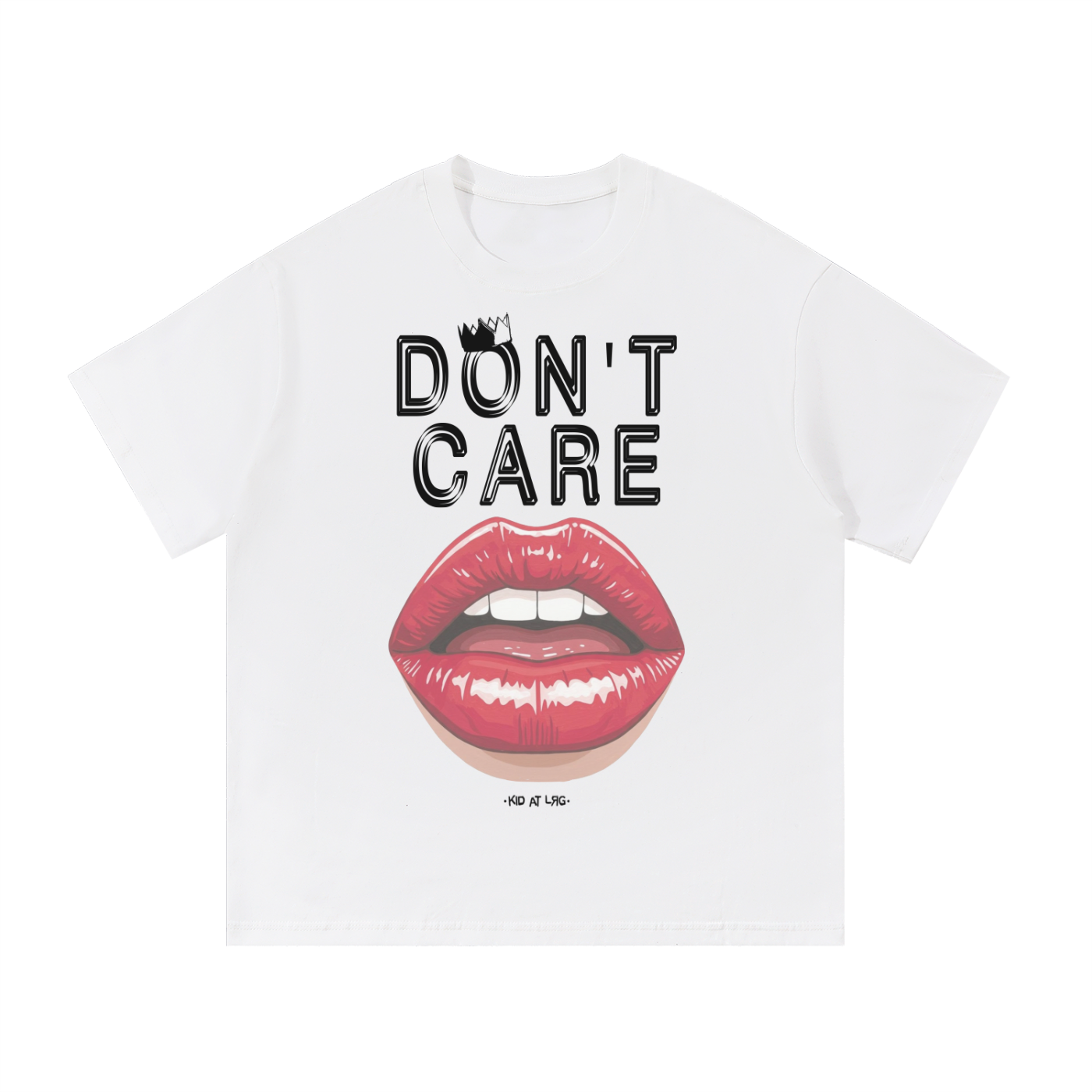 DON'T CARE: Essential Cotton T-Shirt