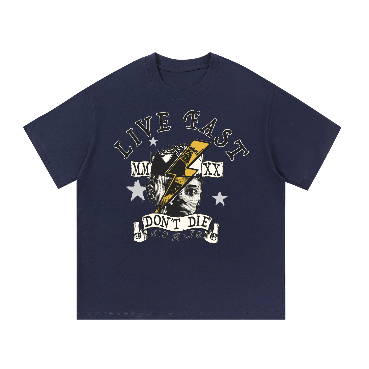 LIVE FAST: Essential Cotton T-Shirt