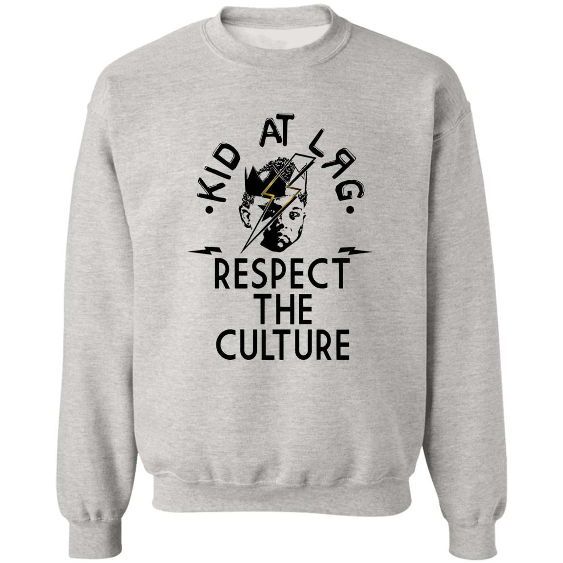 ALL BLACK GOLD BENJI G180 Crewneck Pullover Sweatshirt