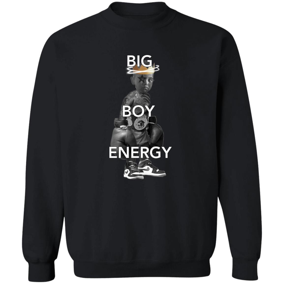 BIG BOY ENERGY copy G180 Crewneck Pullover Sweatshirt