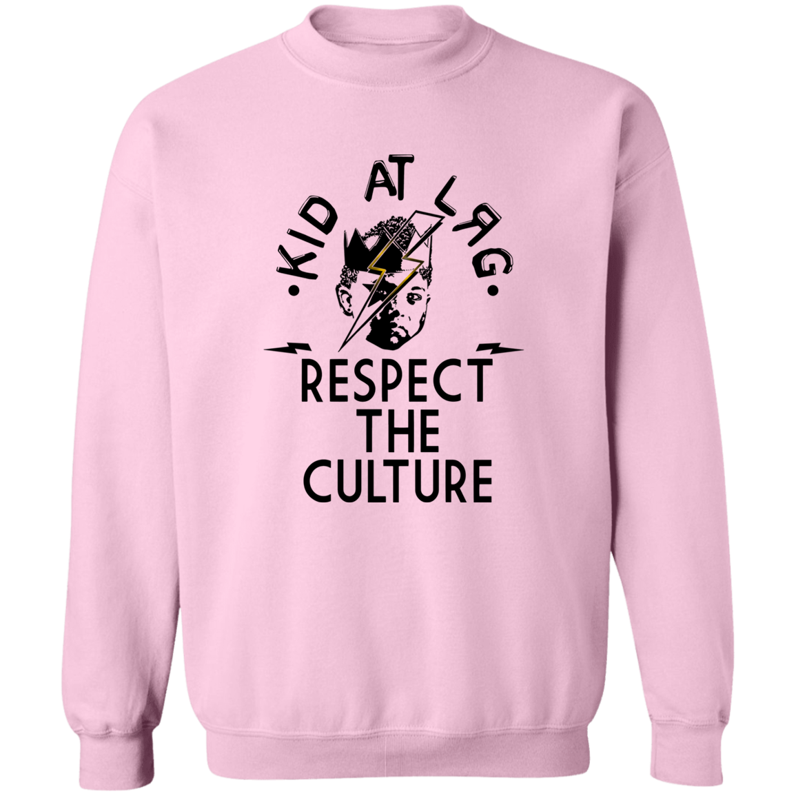 ALL BLACK GOLD BENJI G180 Crewneck Pullover Sweatshirt