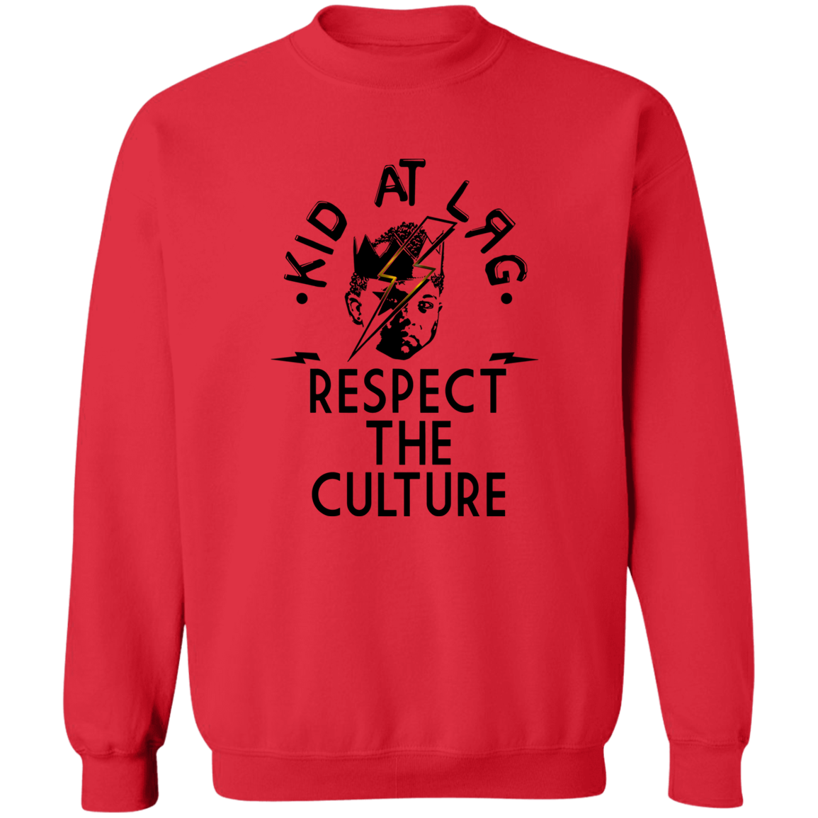 ALL BLACK GOLD BENJI G180 Crewneck Pullover Sweatshirt