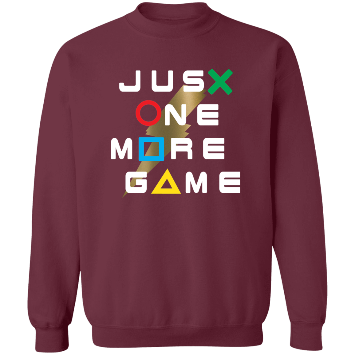 ONE MORE 1 G180 Crewneck Pullover Sweatshirt